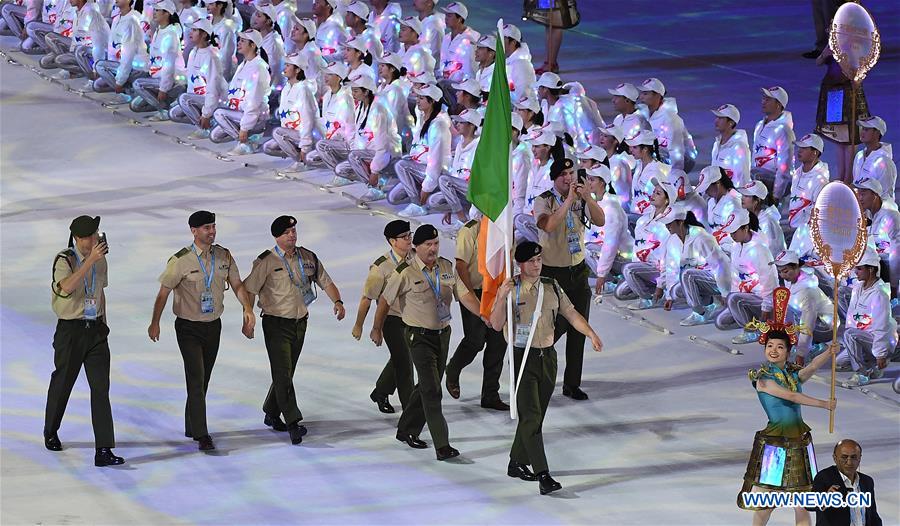 (SP)CHINA-WUHAN-7TH MILITARY WORLD GAMES-OPENING CEREMONY