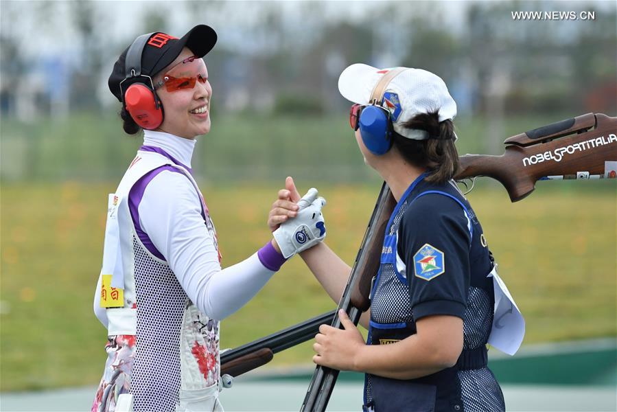 (SP)CHINA-WUHAN-7TH MILITARY WORLD GAMES-SHOOTING