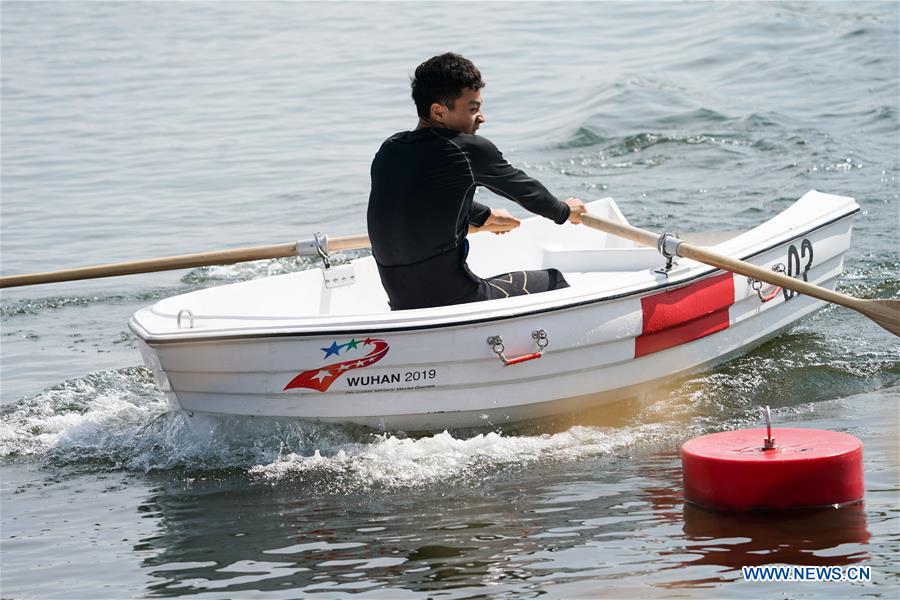 (SP)CHINA-WUHAN-7TH MILITARY WORLD GAMES-NAVAL PENTATHLON(CN)