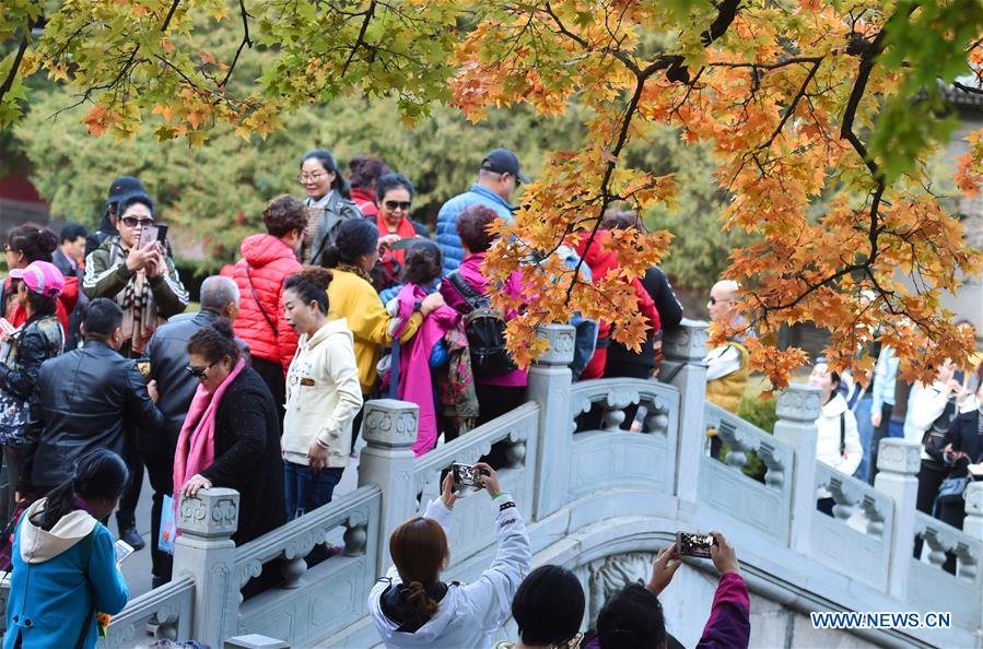 CHINA-BEIJING-XIANGSHAN PARK-AUTUMN SCENERY (CN)