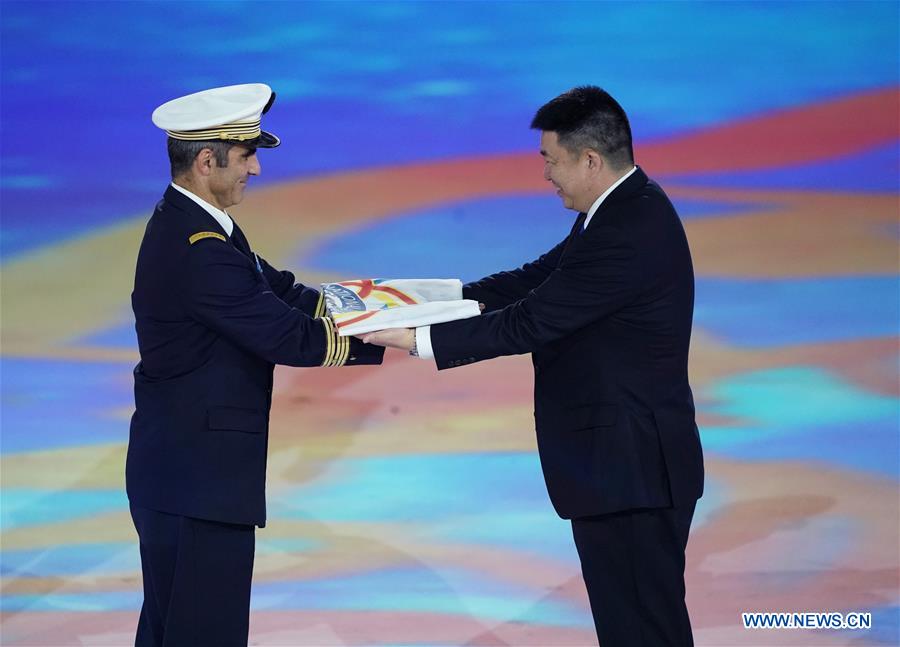 (SP)CHINA-WUHAN-7TH MILITARY WORLD GAMES-CLOSING CEREMONY