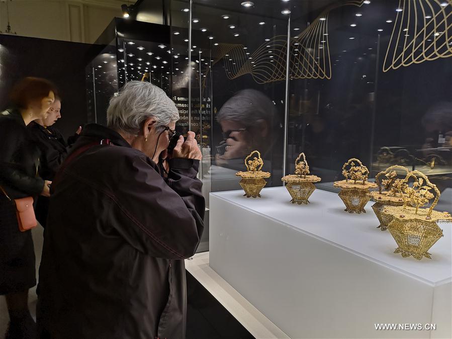 ROMANIA-BUCHAREST-CHINESE ROYAL GOLDWARE-EXHIBITION