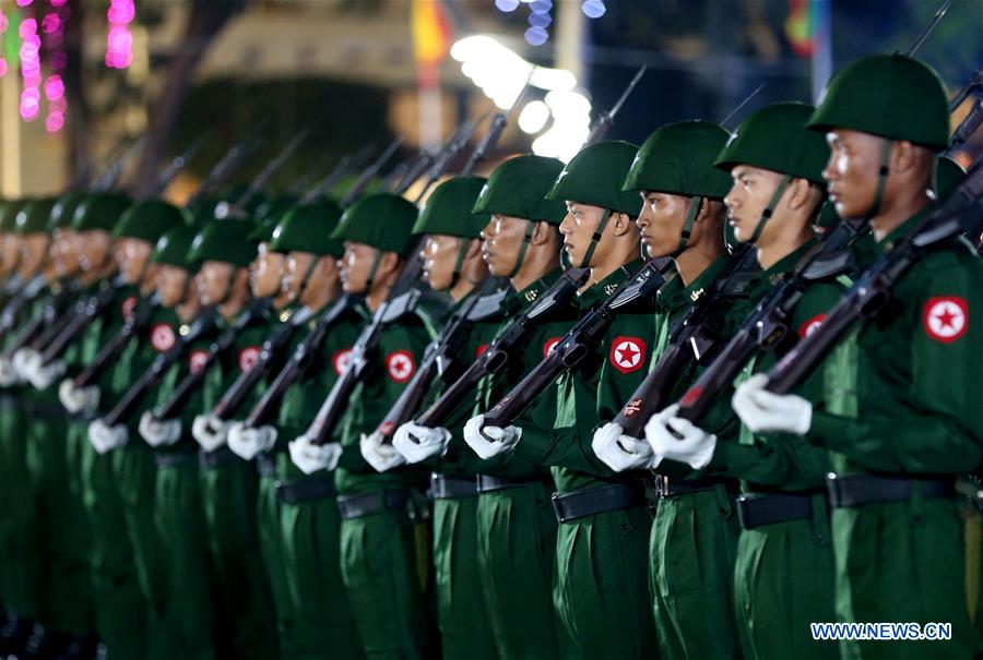 MYANMAR-YANGON-INDEPENDENCE DAY-CELEBRATION