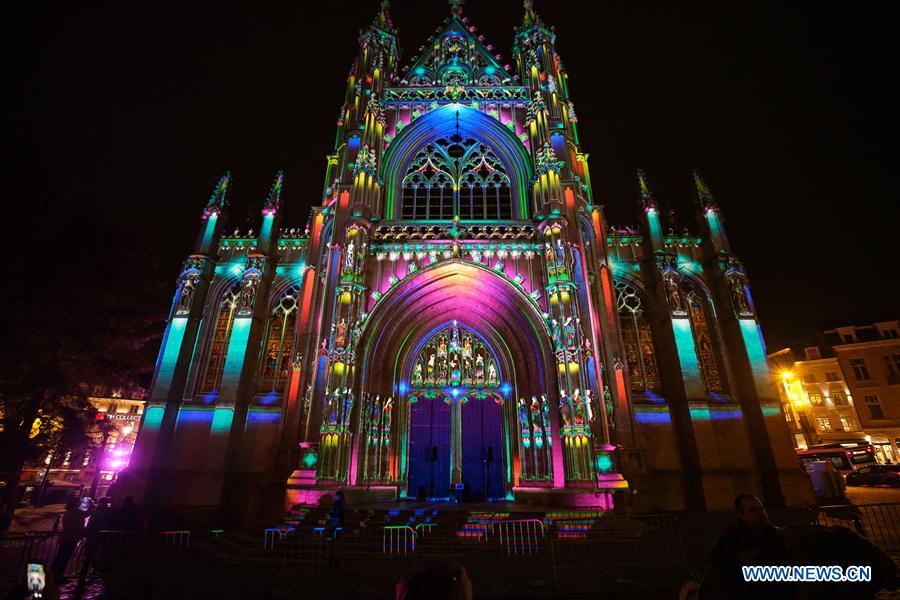 BELGIUM-BRUSSELS-LIGHT FESTIVAL