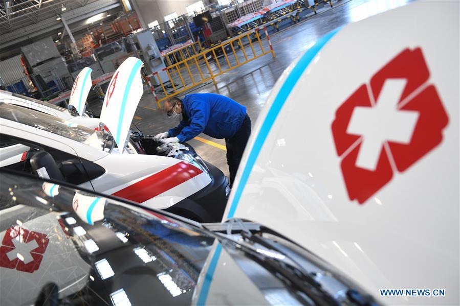 CHINA-JIANGSU-WUXI-NEGATIVE PRESSURE AMBULANCE-PRODUCTION (CN)