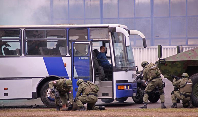 Serbian, Chinese police demonstrate joint anti-terrorism capacities