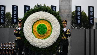 China holds remembrance service for 1937 massacre