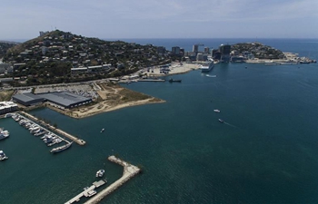 Aerial view of Port Moresby, Papua New Guinea