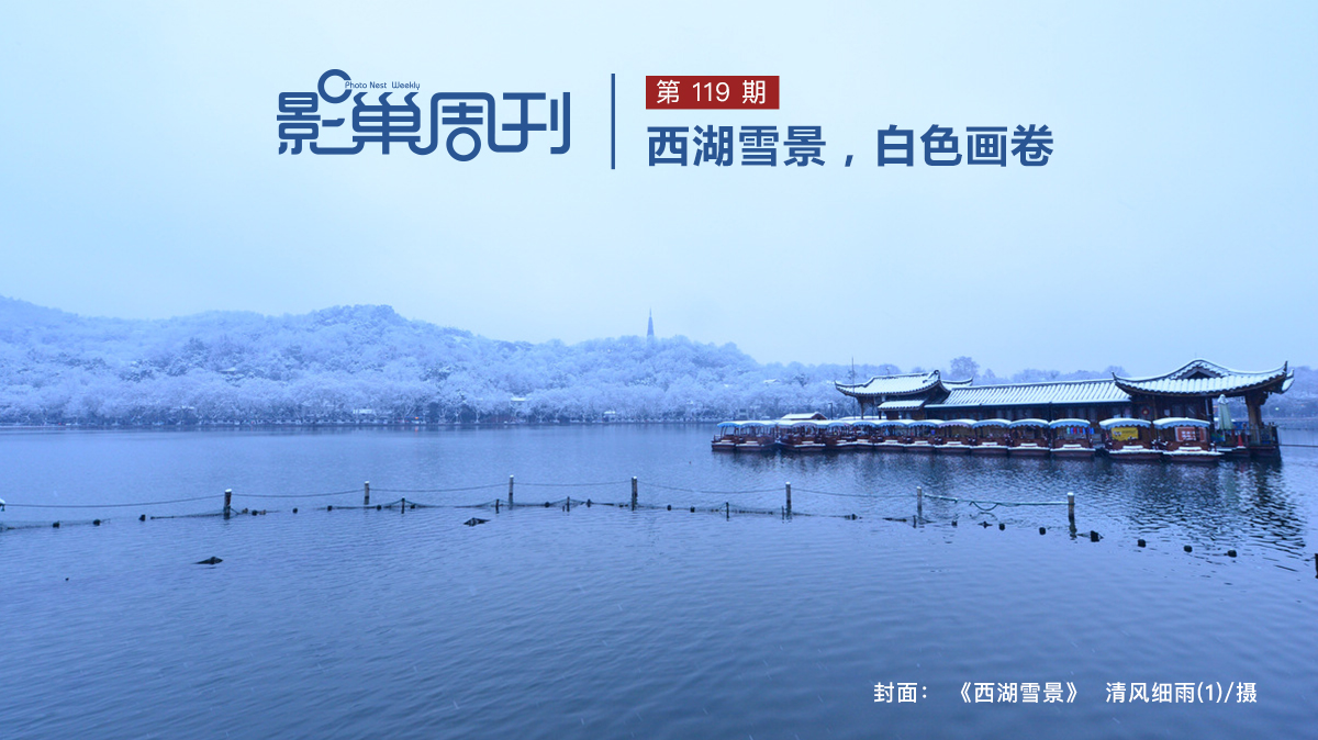 【影巢周刊】西湖雪景，白色畫卷