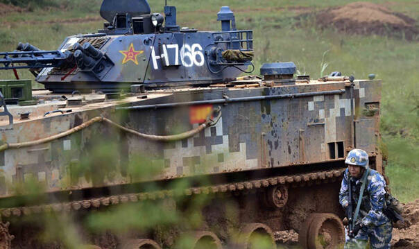 Chinese Marines kicks off Exercise Jungle-2015