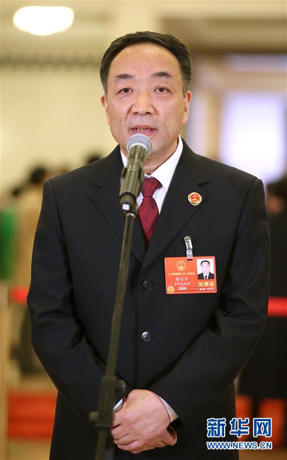 （兩會(huì)·XHDW）（9）全國(guó)人大代表接受采訪