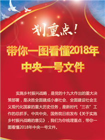 劃重點！帶你一圖看懂2018年中央一號文件