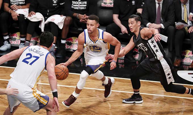 NBA常規(guī)賽：勇士勝籃網