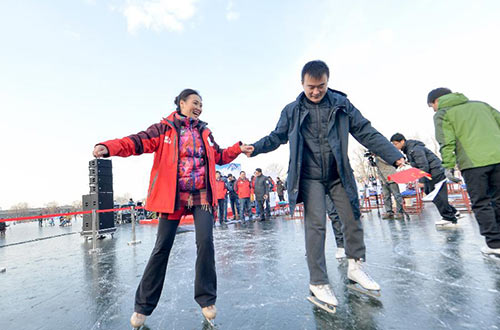 助力申冬奧 世界冠軍與北京市民共享冰雪運動樂趣