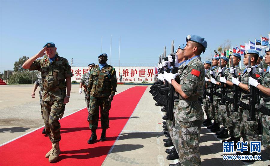 （國際·圖文互動）（1）中國赴黎維和官兵榮獲聯合國“和平榮譽勛章”