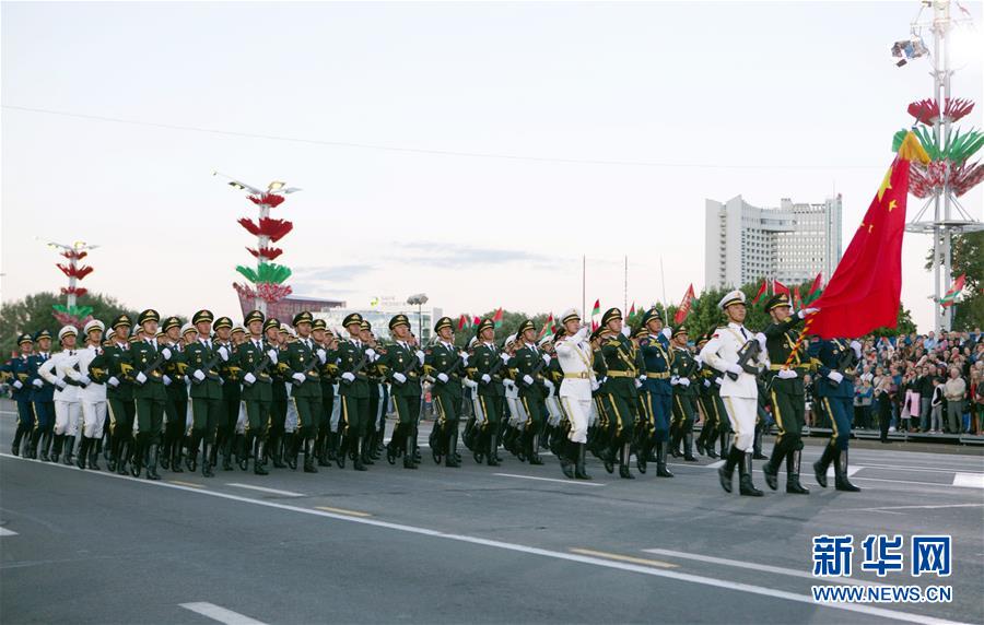 （國(guó)際）（3）白俄羅斯舉行慶祝獨(dú)立日閱兵式