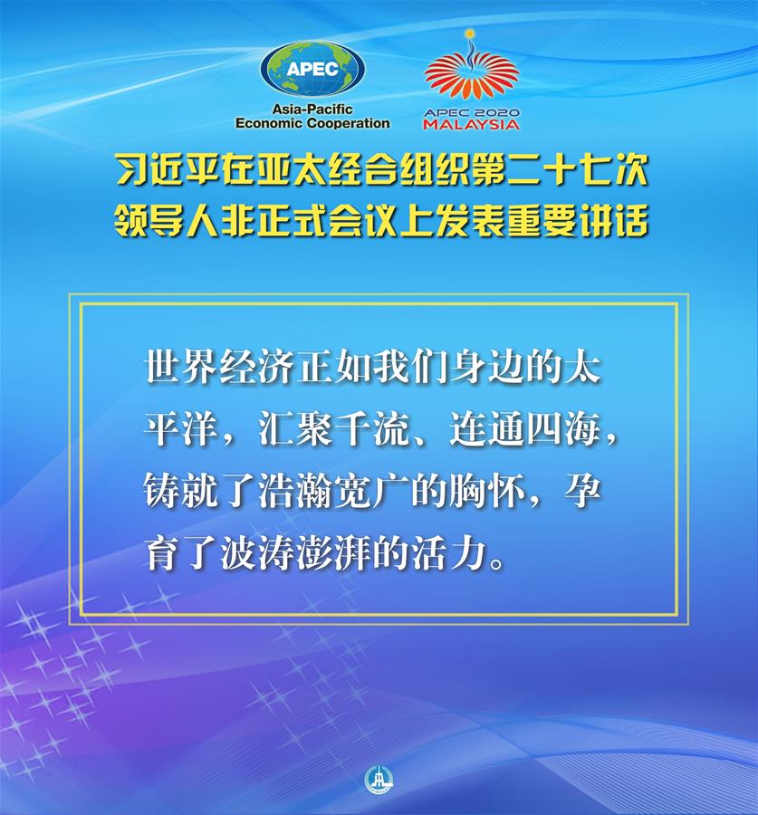 （圖表·海報(bào)）［外事］習(xí)近平出席亞太經(jīng)合組織第二十七次領(lǐng)導(dǎo)人非正式會議并發(fā)表重要講話（5）