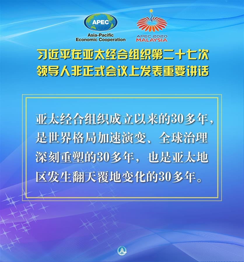 （圖表·海報(bào)）［外事］習(xí)近平出席亞太經(jīng)合組織第二十七次領(lǐng)導(dǎo)人非正式會議并發(fā)表重要講話（2）