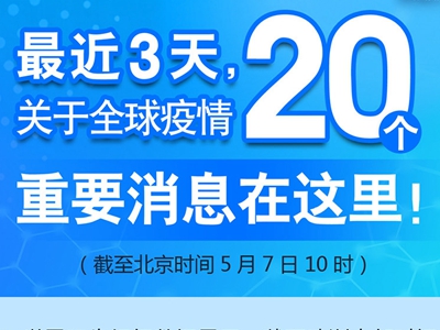 【圖解】最近3天，關(guān)于全球疫情20個重要消息在這里！